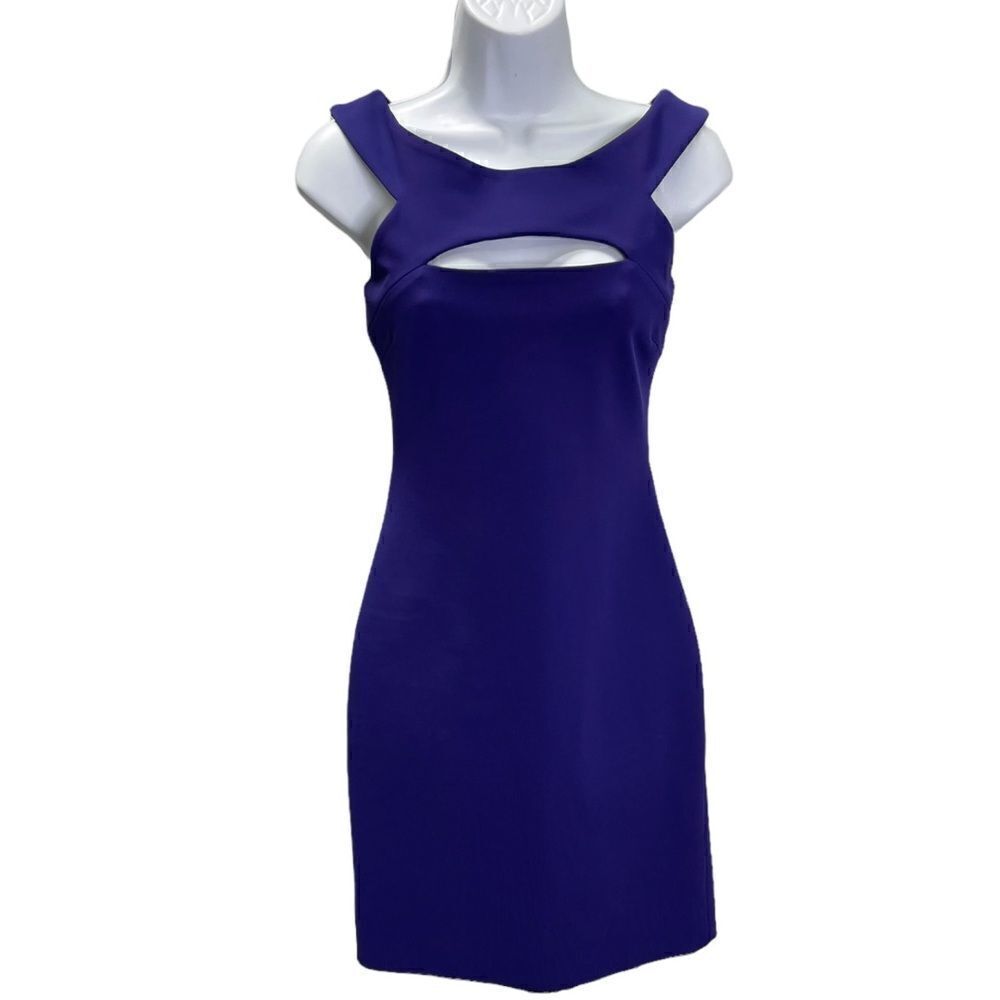 Cushnie et Ochs Power Viscose Cut Out Bodycon Dress Size 2